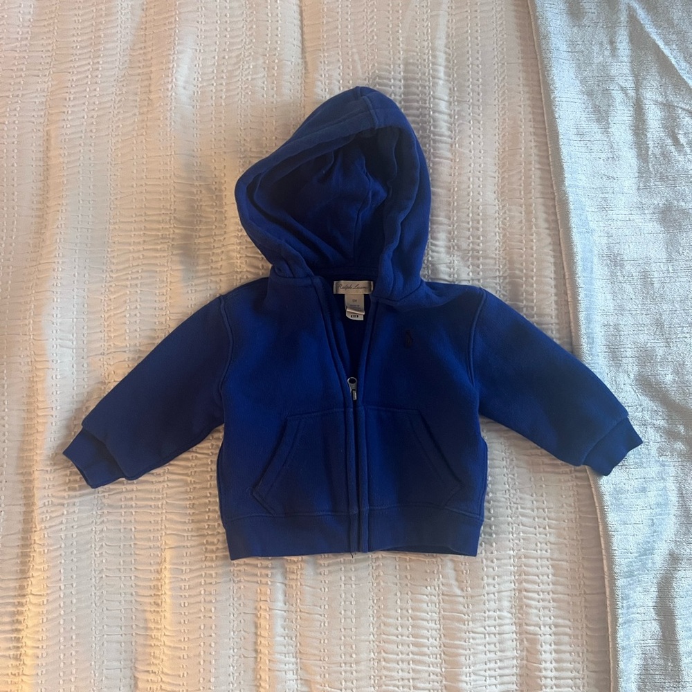 Ralph Lauren Royal Blue Kids Hoodie